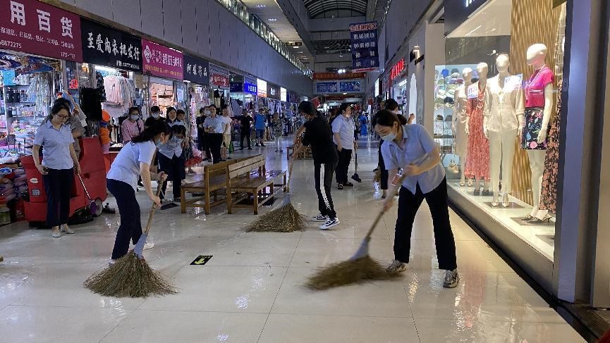 強降雨來(lái)襲！—— 錢(qián)江商城全力做好排水防汛工作